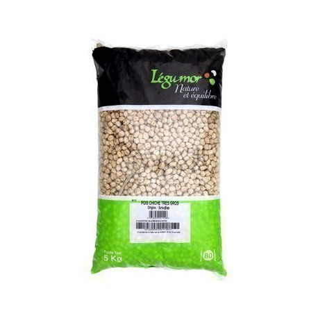 POIS CHICHES EN 5 KG   LE KG